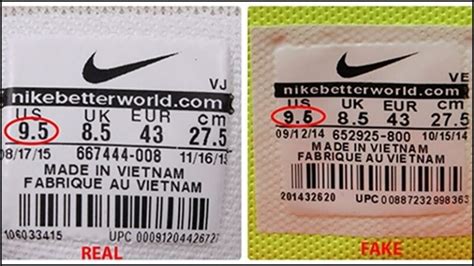 how to tell if shoes are fake on ebay|nike shoes authenticity check.